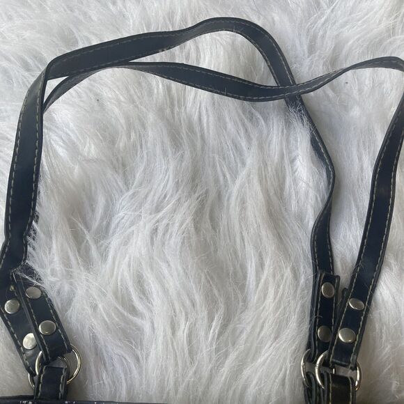 Disney Dumbo Purse Small Shoulder Bag Circus Leather Blue Red Straps Pocket - Picture 3 of 10